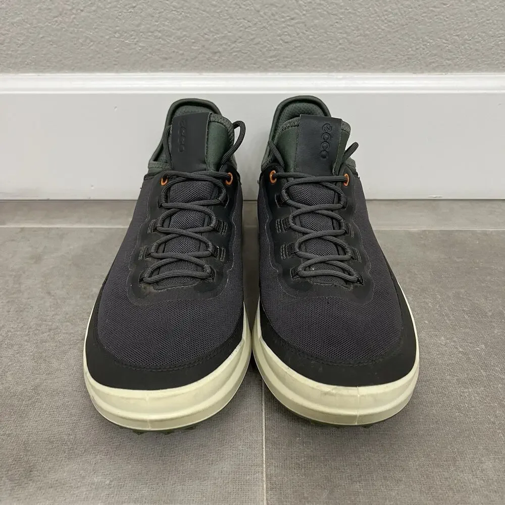 Ecco Core Mesh Mens Size 10-10.5 Gray Sneaker Casual Golf Spikeless Shoes